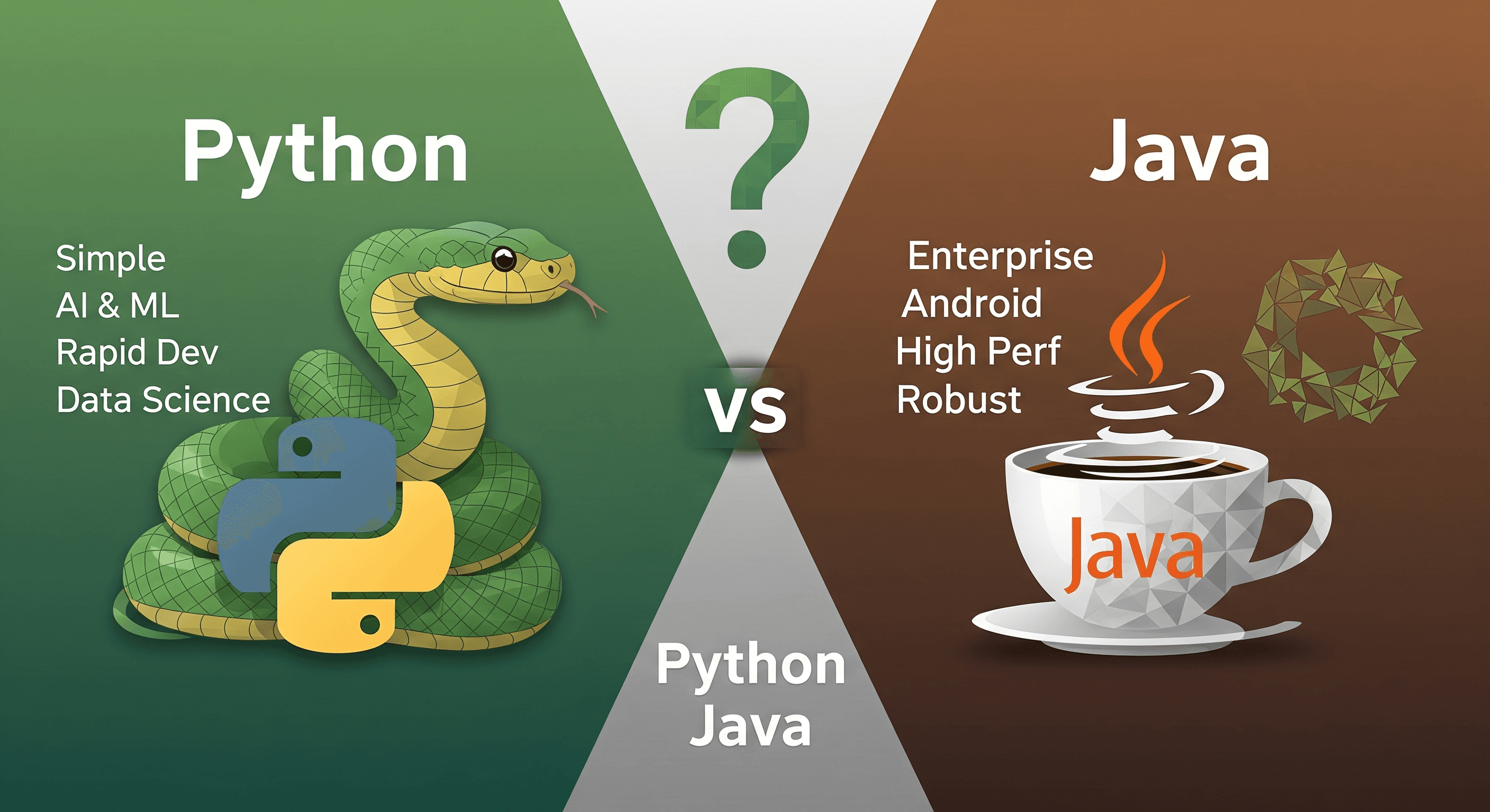 Python vs Java — Which Programming Language Should You Master in 2025? ☕